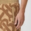 Details for Burberry Celana Kasual Khaki Logo Print Colorblock Pinggang Elastis. 80583881