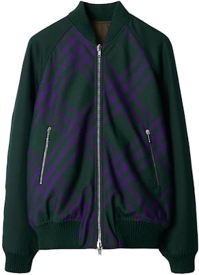 博柏利拼色印花双面拉链夹克 多色 80788991 Order 博柏利拼色印花双面拉链夹克 多色 80788991