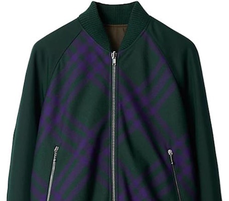 博柏利拼色印花双面拉链夹克 多色 80788991 Shop 博柏利拼色印花双面拉链夹克 多色 80788991