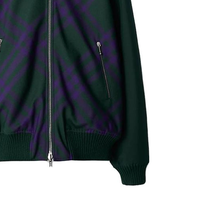 Sizing 博柏利拼色印花双面拉链夹克 多色 80788991