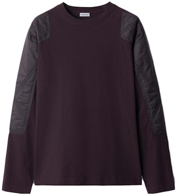 Burberry Contrast Crewneck Pullover Sweatshirt - Berry Color. 80775301 Buy Burberry Contrast Crewneck Pullover Sweatshirt - Berry Color. 80775301