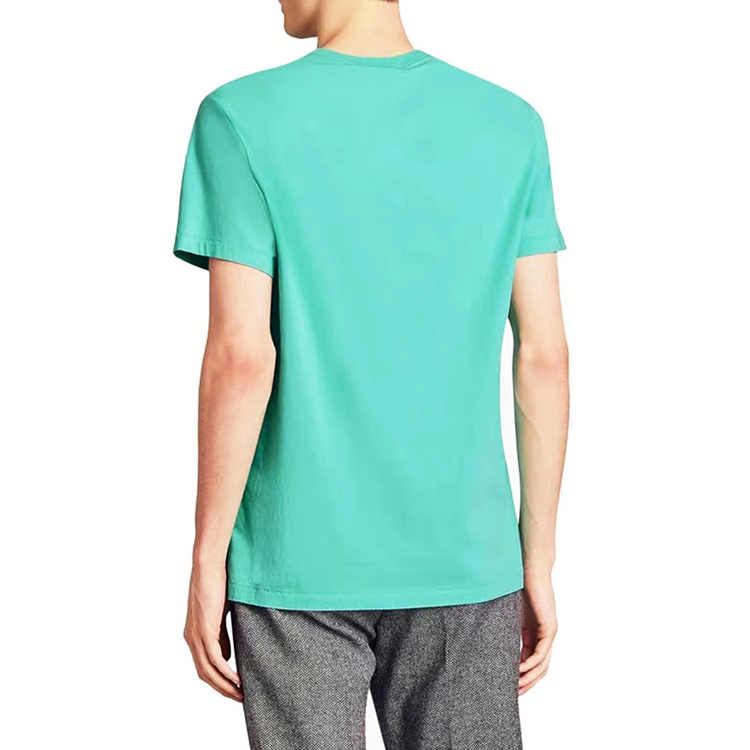 Burberry  Cotton Crewneck Straight-Cut T-Shirt Light Green 40618211 圖 4