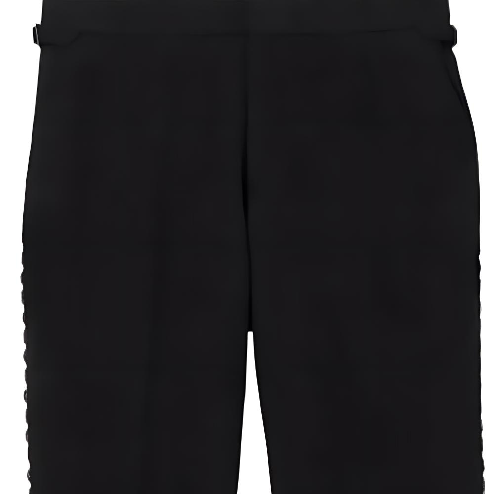 Details for 博柏利水晶装饰休闲裤黑色SS23晚装系列 80641031