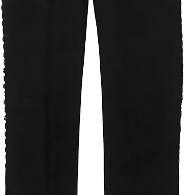 博柏利水晶装饰休闲裤黑色SS23晚装系列 80641031 Sizing 博柏利水晶装饰休闲裤黑色SS23晚装系列 80641031