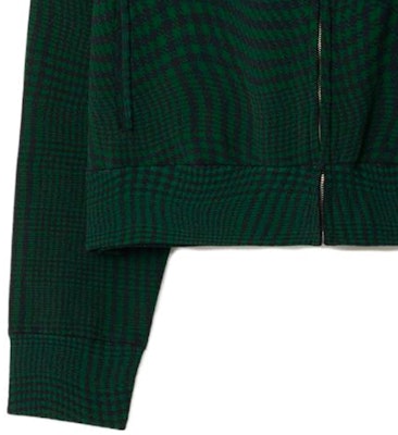 Burberry Jaket Zip Houndstooth Lengkung Hijau Ivy. 80811521 Cheap Burberry Jaket Zip Houndstooth Lengkung Hijau Ivy. 80811521