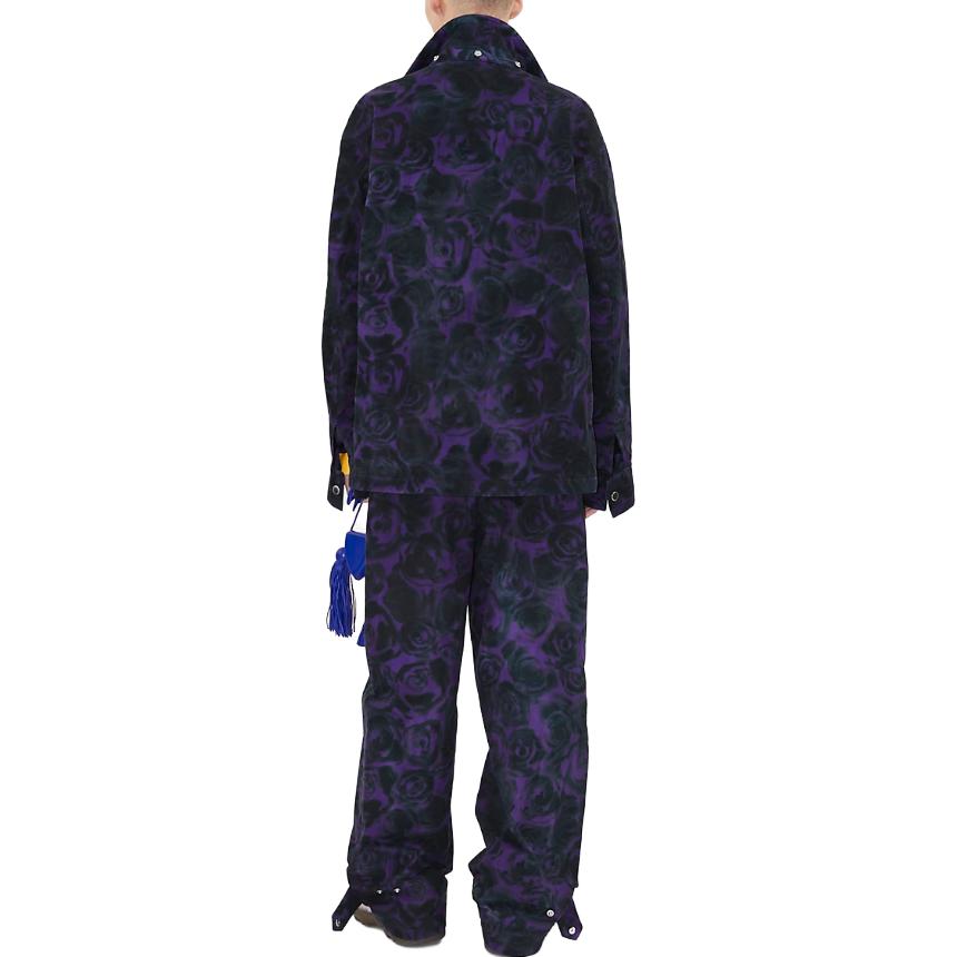 Burberry  Detachable Hooded Jacket with Rose Print. 80766891 圖 10