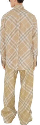 Burberry 菱形格紋長袖襯衫 米色 80821941 Purchase Burberry 菱形格紋長袖襯衫 米色 80821941