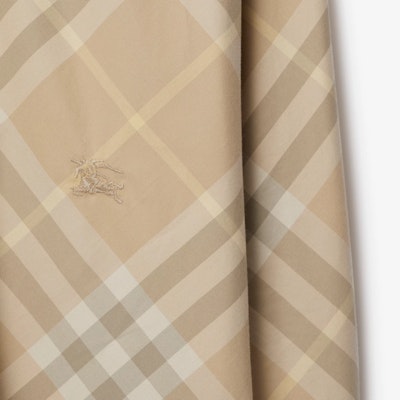 Burberry 菱形格紋長袖襯衫 米色 80821941 Sizing Burberry 菱形格紋長袖襯衫 米色 80821941