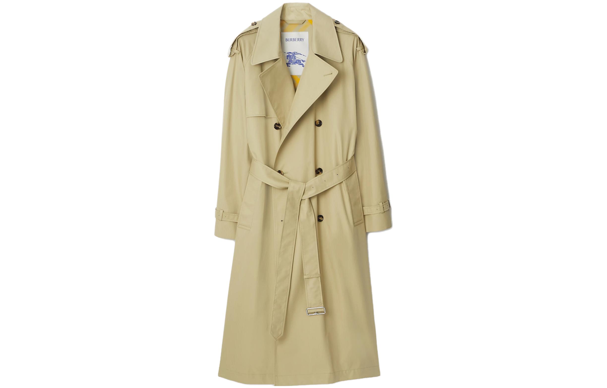 Order 버버리 더블 브레스티드 트렌치코트 베이지. 80767151