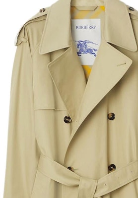 버버리 더블 브레스티드 트렌치코트 베이지. 80767151 Shop 버버리 더블 브레스티드 트렌치코트 베이지. 80767151