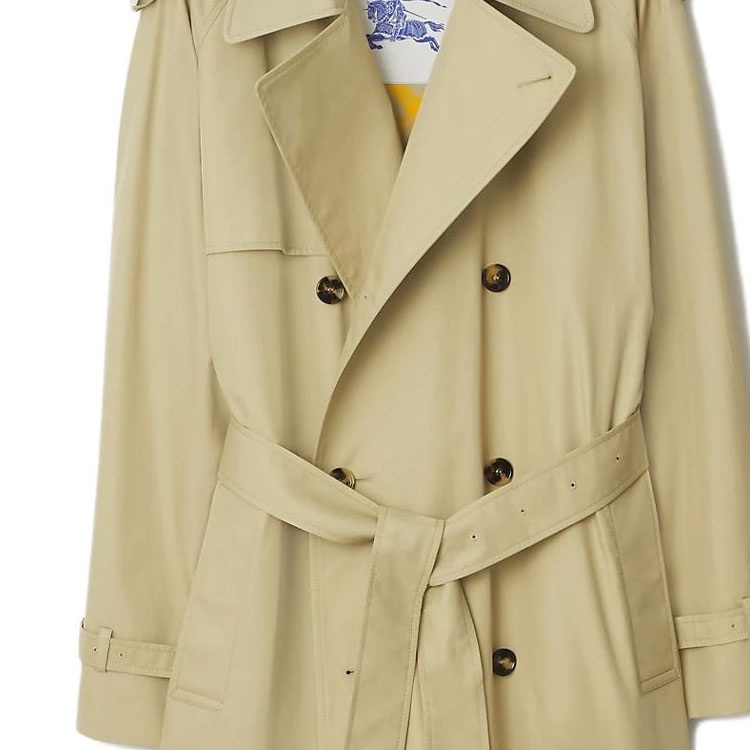 Purchase 버버리 더블 브레스티드 트렌치코트 베이지. 80767151