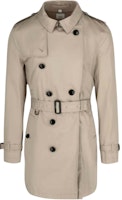 Burberry Double-Breasted Trench Coat in Beige. 80526281 Burberry Double-Breasted Trench Coat in Beige. 80526281