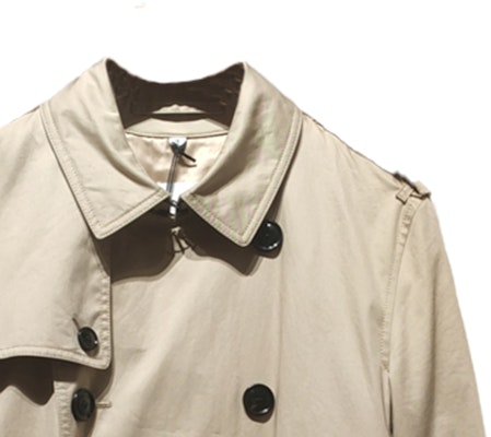 Burberry 雙排釦米色風衣外套. 80526281 Sizing Burberry 雙排釦米色風衣外套. 80526281
