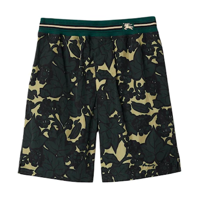 Burberry Duck Print Drawstring Casual Shorts Multi-color. 80902971