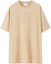 Order Burberry Embroidered Letter Oversized T-Shirt Khaki Color. 80727491