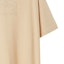 Details for Burberry Embroidered Letter Oversized T-Shirt Khaki Color. 80727491