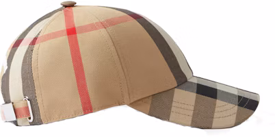 Lookbook Burberry 刺繡標誌純棉棒球帽 米色 80680351