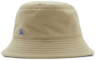 Burberry Embroidered Logo Cotton Bucket Hat Light Brown. 8079493 Burberry Embroidered Logo Cotton Bucket Hat Light Brown. 8079493