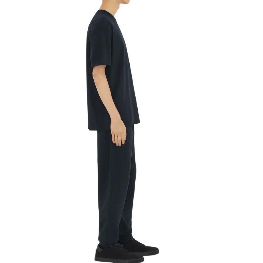 Burberry  Embroidered Logo Crewneck T-Shirt Smoky Navy SS23. 80720081 圖 5