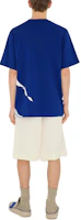Purchase Camiseta Burberry Equestrian Knight Azul Marino Cuello Redondo. 80897431