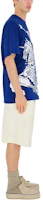 Details for Camiseta Burberry Equestrian Knight Azul Marino Cuello Redondo. 80897431
