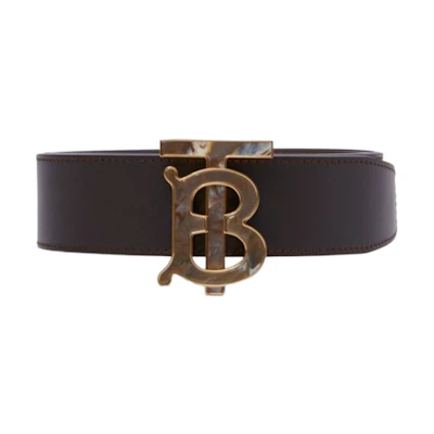 Burberry Fashion Smooth Buckle Leather Belt 4cm Wide. 80548671