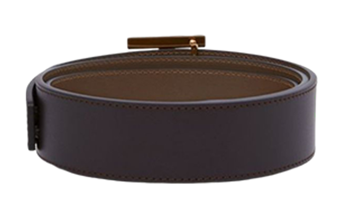 Burberry  Fashion Smooth Buckle Leather Belt 4cm Wide. 80548671 圖 4