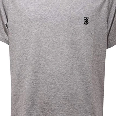 博柏利灰色修身圆领标志印花T恤。 8014023 Details for 博柏利灰色修身圆领标志印花T恤。 8014023