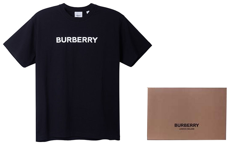 Burberry  Foam Letter Logo Print Short Sleeve T-Shirt. 80553071 圖 5