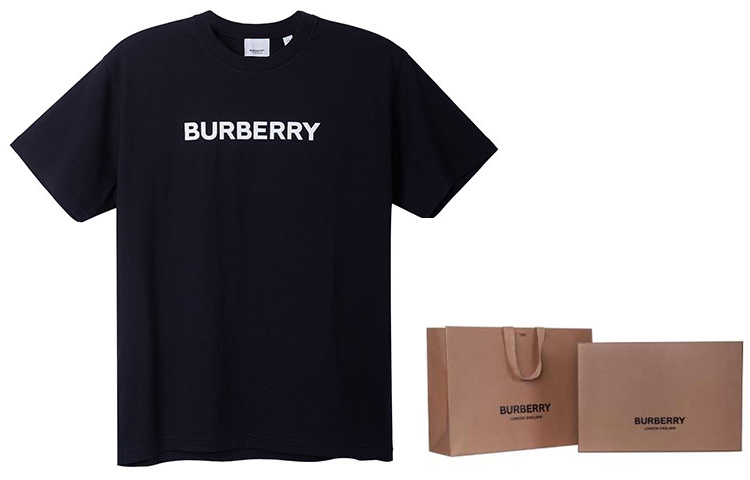 Burberry  Foam Letter Logo Print Short Sleeve T-Shirt. 80553071 圖 6