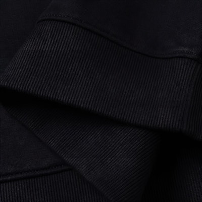 バーバリー FW24 刺繍ロゴ ブラックフーディー. 80843761 Sizing バーバリー FW24 刺繍ロゴ ブラックフーディー. 80843761