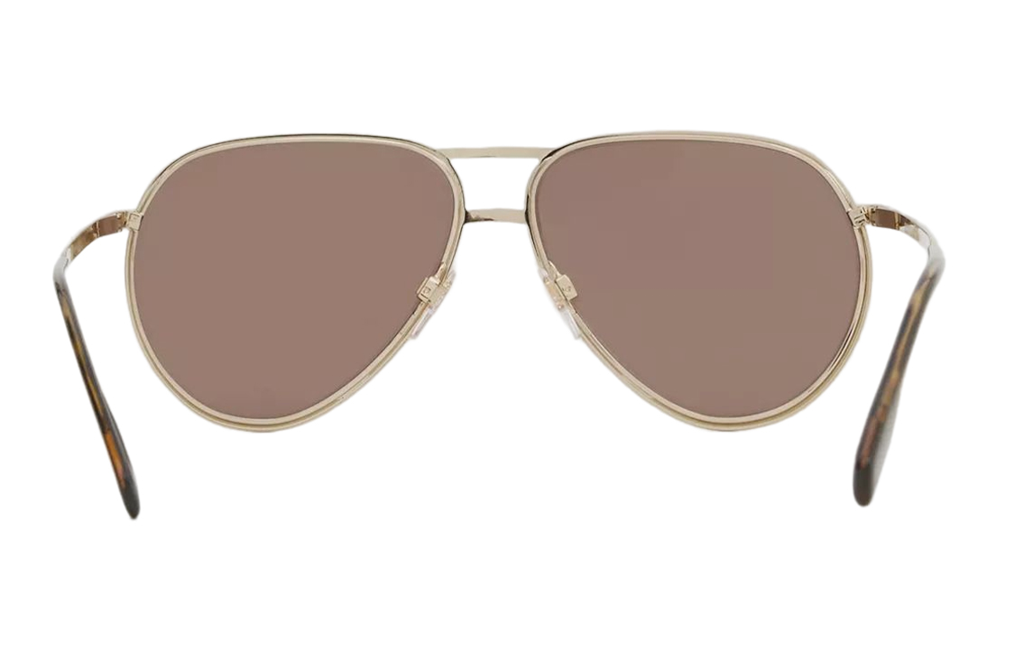 Burberry  Gold Fashion Pilot Sunglasses with Metal & Acetate Frame. 40822881 圖 3