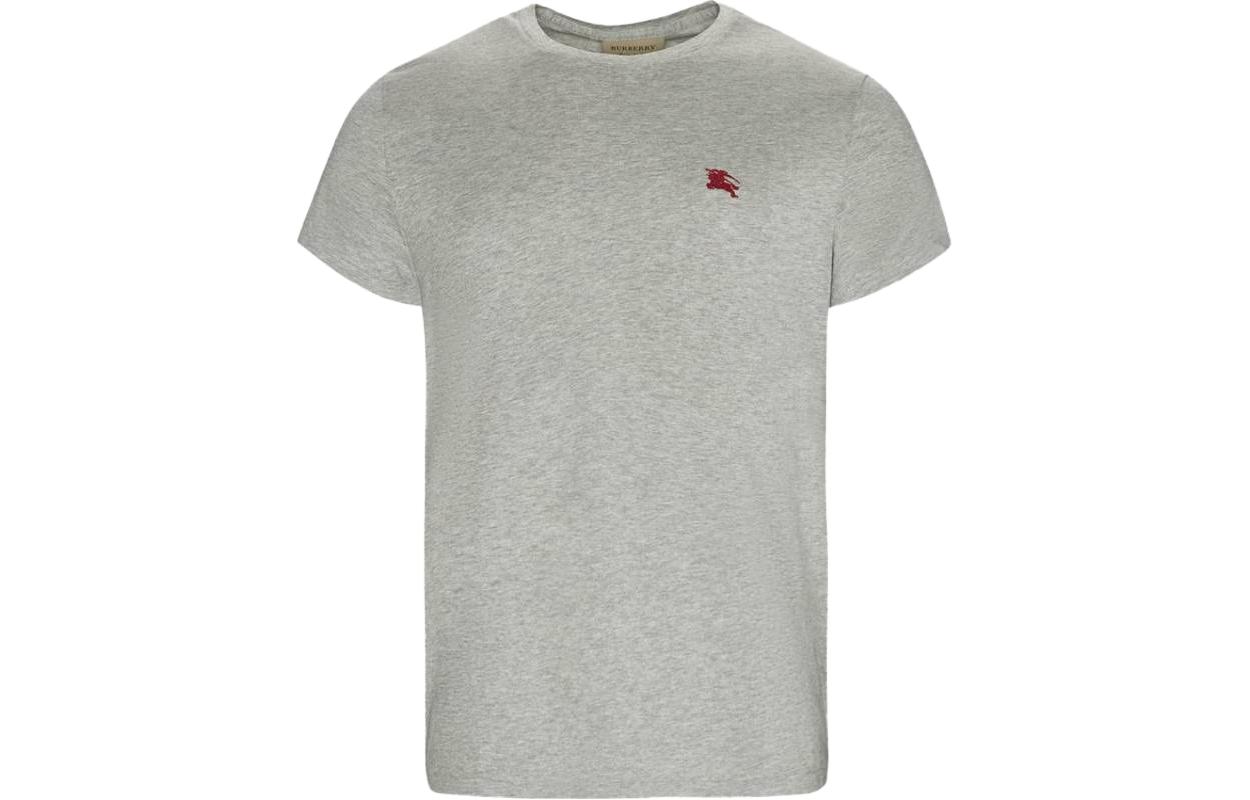 Order Burberry  Graphic Print Crew Neck Grey T-Shirt 38723261