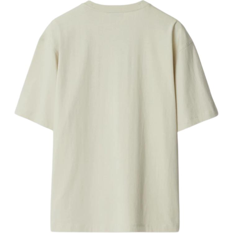 Lookbook Burberry  Graphic Print Crew Neck Short Sleeve T-Shirt Plaster White 80942621