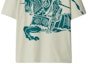 Cheap Burberry Graphic Print Crew Neck Short Sleeve T-Shirt Plaster White 80942621