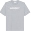 Buy Burberry Kelabu Baju-T Oversized Cetakan Huruf Kapas 80530121
