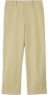 Burberry Celana Hijau Casual Loose Fit dengan Kantong Resleting Solid 80788761 Buy Burberry Celana Hijau Casual Loose Fit dengan Kantong Resleting Solid 80788761