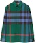 Buy Kemeja Lengan Panjang Kotak-Kotak Hijau Burberry. 80466221
