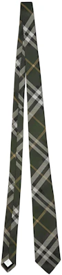 Burberry Green Check Pattern Tie 80915441 Buy Burberry Green Check Pattern Tie 80915441