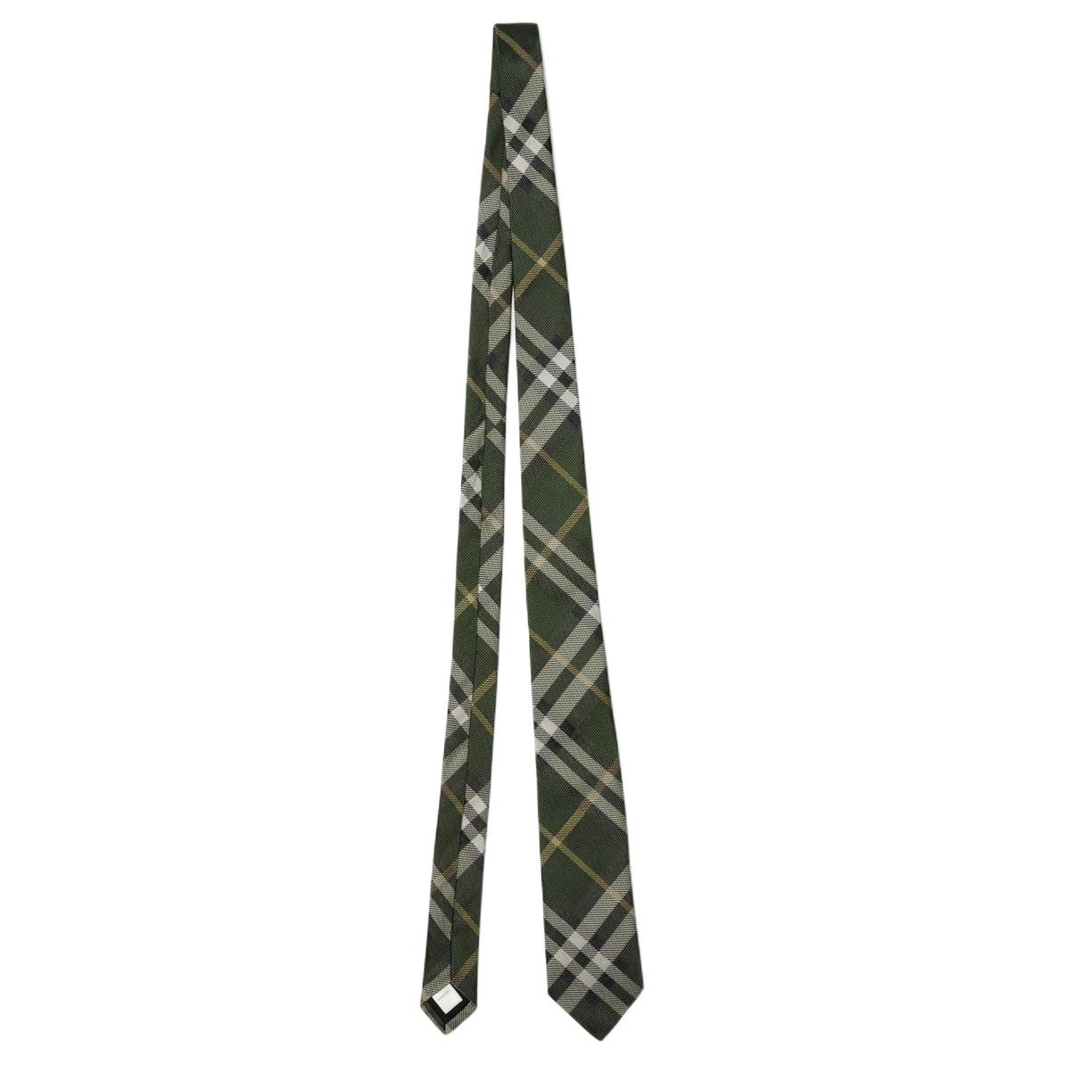 Burberry  Green Check Pattern Tie 80915441 圖 2