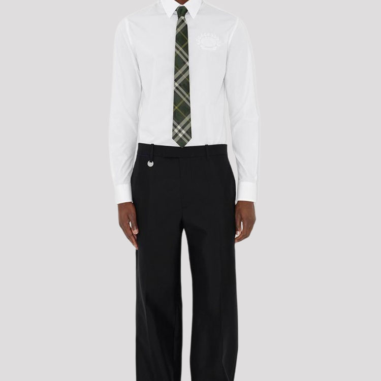 Burberry  Green Check Pattern Tie 80915441 圖 4