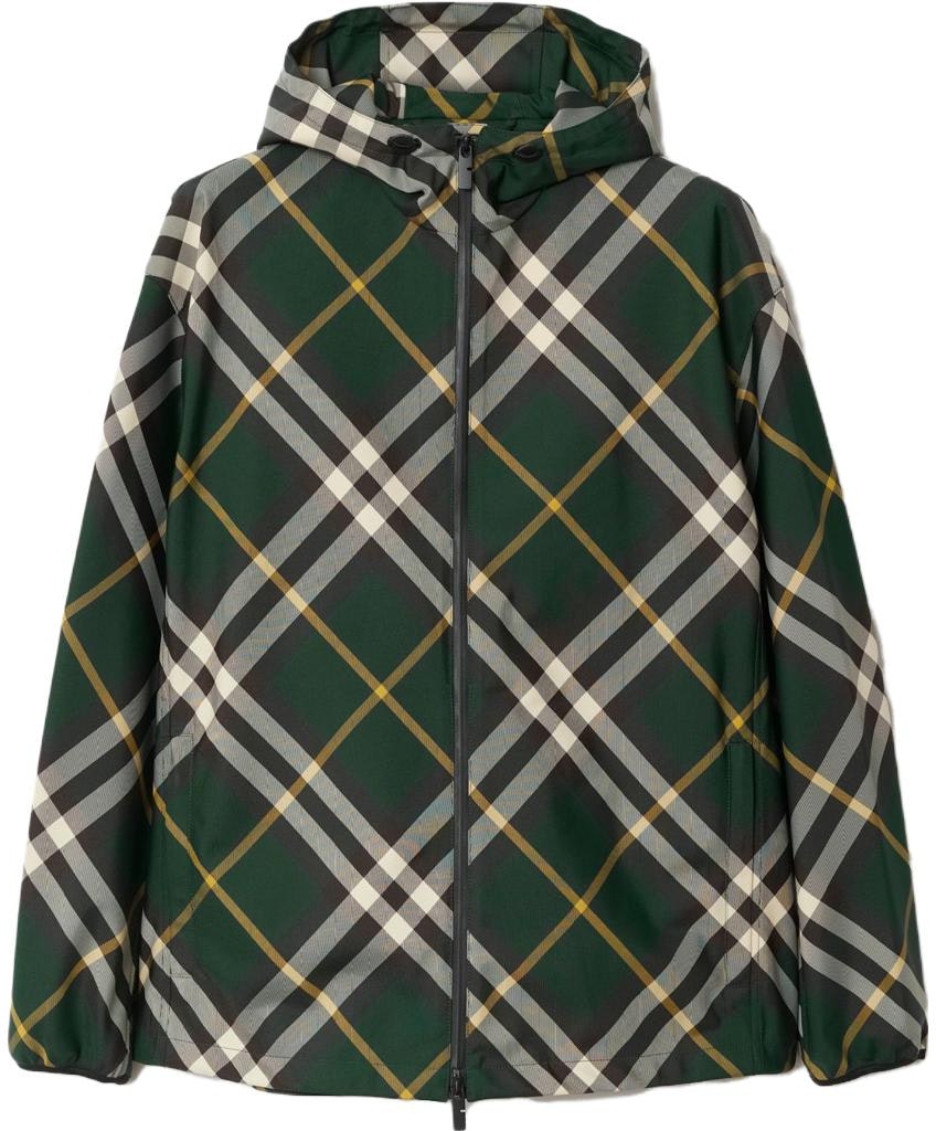 burberry-green-checkered-hooded-zip-casual-jacket-80818951
