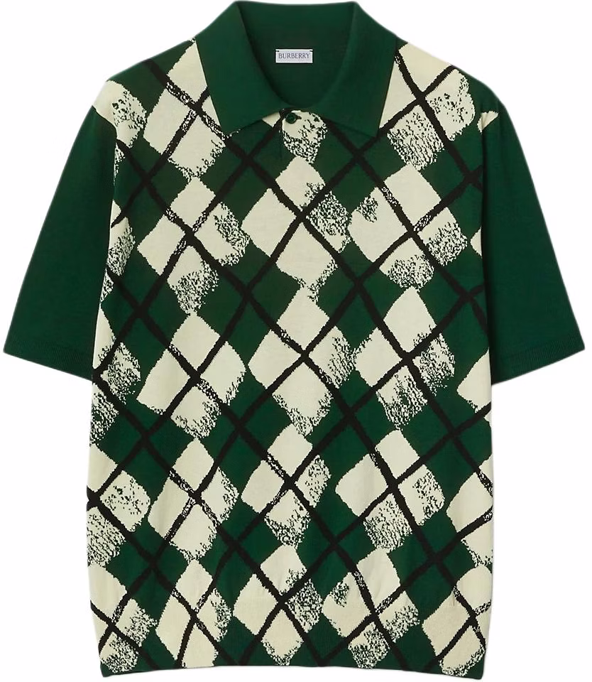 burberry-green-colorblock-diamond-pattern-knit-polo-shirt-80831931