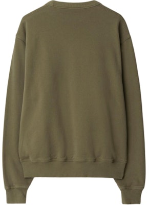 버버리 그린 나이트 자수 크루넥 오버사이즈 스웨트셔츠. 80936031 Lookbook 버버리 그린 나이트 자수 크루넥 오버사이즈 스웨트셔츠. 80936031