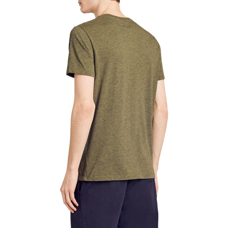 Burberry  Green Letter Logo Print Crew Neck Short Sleeve T-Shirt. 40601241 圖 5