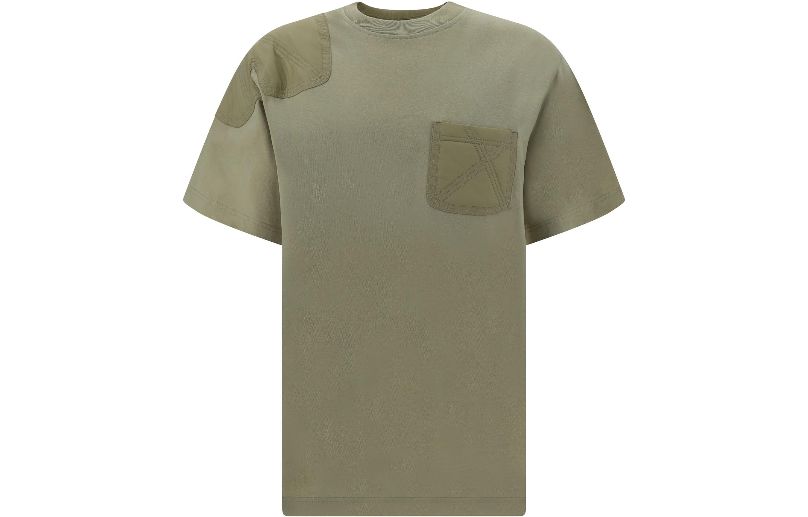 Burberry  Green Pocket Crewneck T-Shirt Short Sleeve 80767381 圖 2