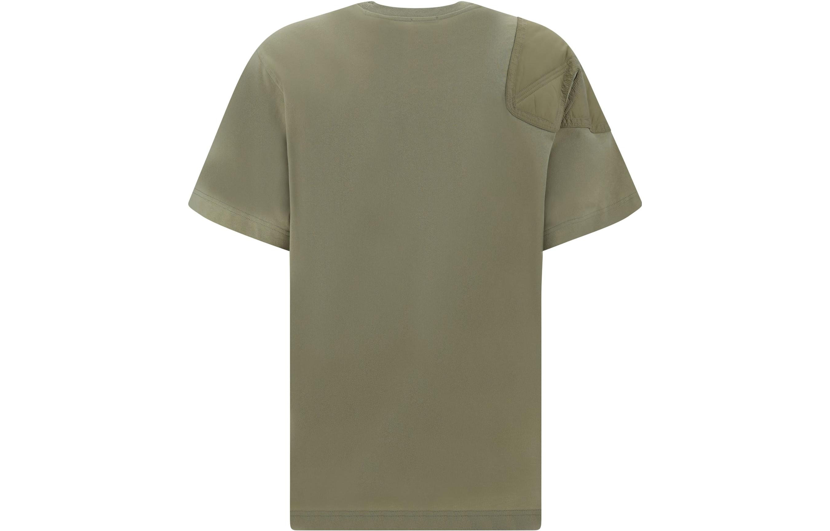 Burberry  Green Pocket Crewneck T-Shirt Short Sleeve 80767381 圖 3