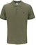 Buy Burberry Green Polo Shirt with Solid Color and Embroidered Logo. 80831561
