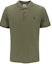 Order Burberry Green Polo Shirt with Solid Color and Embroidered Logo. 80831561