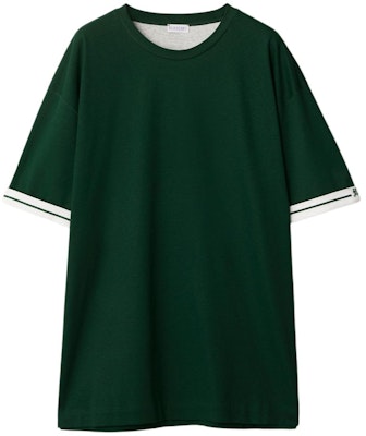 Burberry Kaos Hijau Garis Cotton Crewneck Lengan Pendek. 80813011 Buy Burberry Kaos Hijau Garis Cotton Crewneck Lengan Pendek. 80813011